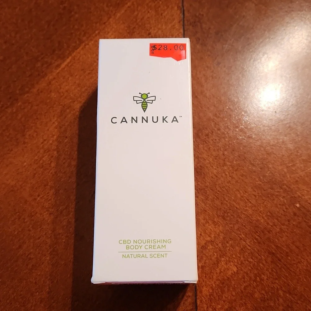 CANNUKA Nourishing Body Cream 3.2 oz Large Size- NEW in Box